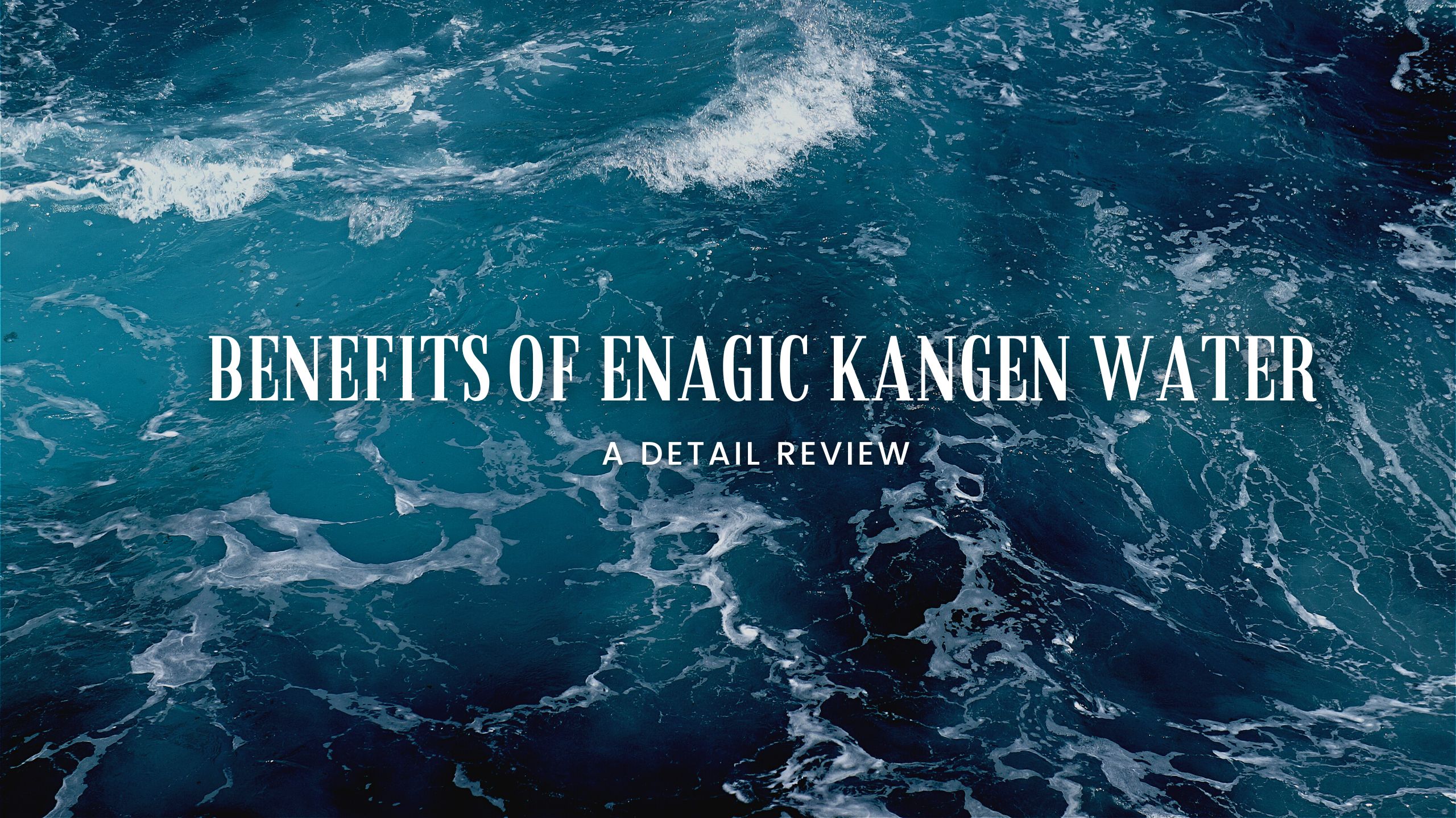 benefits of enagic kangen water